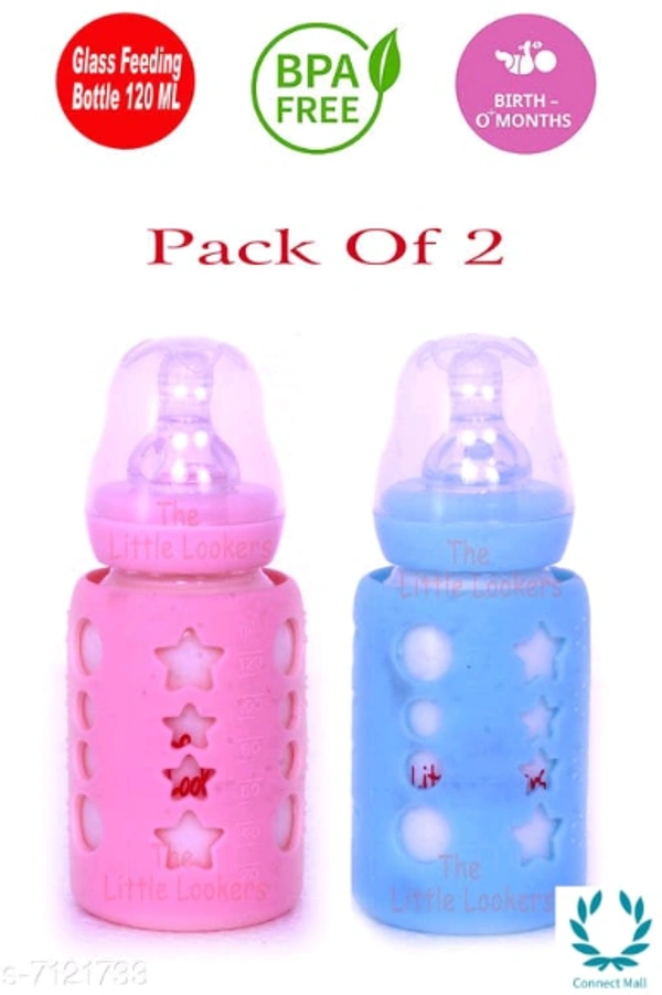 Ibays High Borosilicate Glass Feeding Bottle